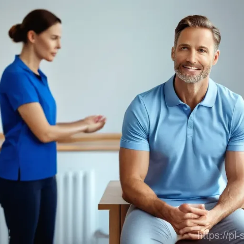 스포츠재활 전문가로서 환자와의 신뢰 구축 - **Prompt 1: Empathetic Initial Consultation**
    "A warm and inviting physiotherapy clinic setting....